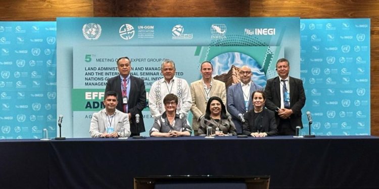 El Instituto Geográfico y Catastral de la SEFIPLAN participó en el “Quinto Encuentro del Grupo de Expertos en Administración y Gestión de la Tierra”