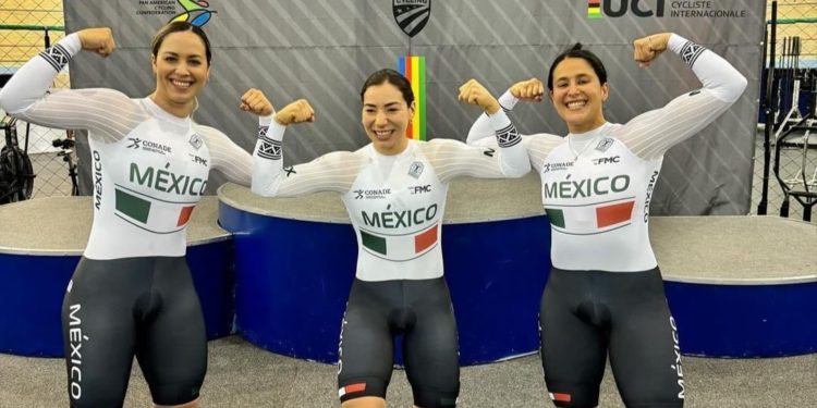 Equipo de Ciclismo femenil gana medalla de oro y un pase a los Juegos Olímpicos de París 2024