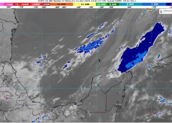 Prevén lluvias muy fuertes en Quintana Roo