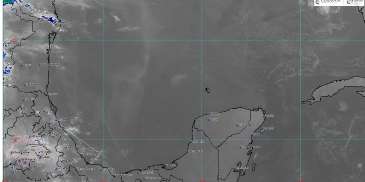 Prevén cielo nublado con lluvias aisladas en Quintana Roo