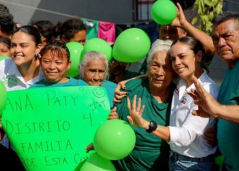 Ana Paty Peralta comprometida a continuar con la transformación de Cancún