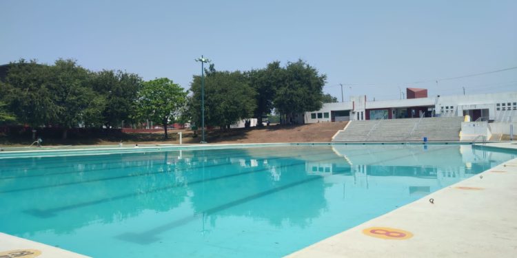 Listas albercas de Ciudad Deportiva para recibir a familias tabasqueñas