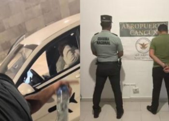Detienen en el aeropuerto de Cancún a taxista que cobró mil dólares a turista canadiense