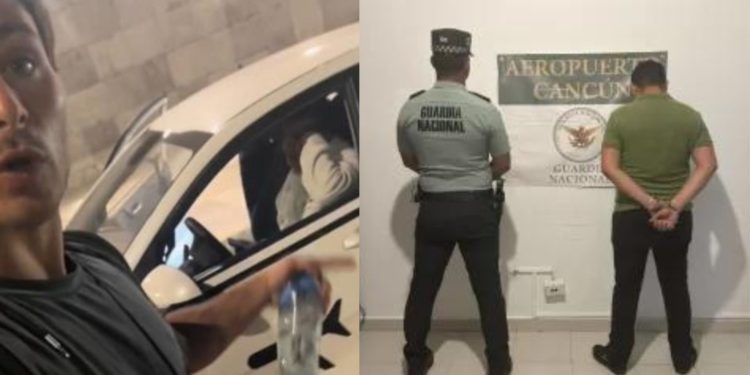 Detienen en el aeropuerto de Cancún a taxista que cobró mil dólares a turista canadiense