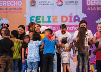 Municipio de Benito Juárez celebra el Día de la niña y del niño