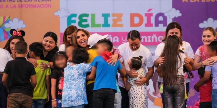 Municipio de Benito Juárez celebra el Día de la niña y del niño