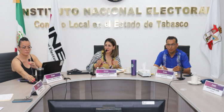 INE listo para el debate de candidatos al Senado en Tabasco