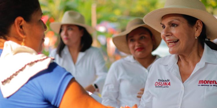 Yolanda Osuna destaca la importancia de garantizar agua potable en Centro