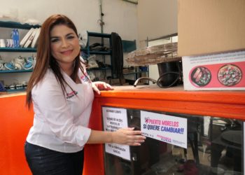 Vamos a terminar con la burocracia en Puerto Morelos: Fernanda Alvear