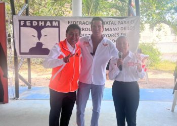 «Palazuelos, Chucho Pool, y Lety Santiago, comprometen su gestión para adultos mayores»