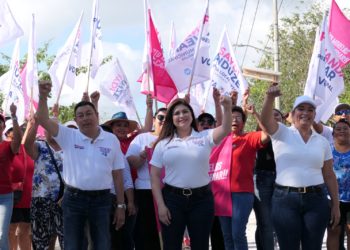 Fernanda Alvear garantiza policías capacitados y con salarios dignos