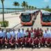 Se renueva parque vehicular de Cancún con 100 unidades modernas de transporte público