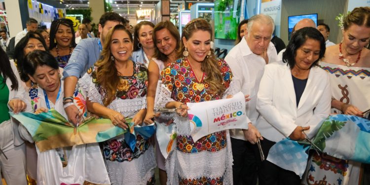 Con presencia y liderazgo, destaca pabellón del Caribe Mexicano en Tianguis Turístico de Acapulco