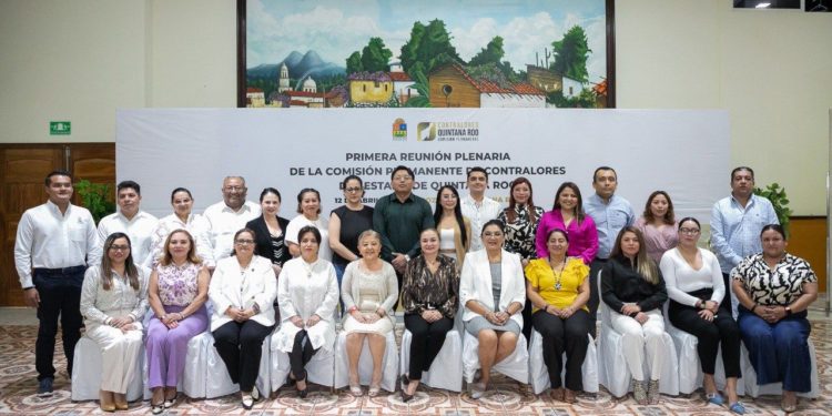 Formalizan acuerdos durante la Comisión Permanente de Contralores de Quintana Roo