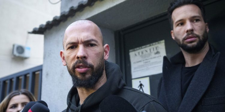 Juez aprueba juicio contra el streamer Andrew Tate por tráfico de personas y explotación sexual