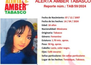 Buscan a tres menores de edad desaparecidas en Tabasco