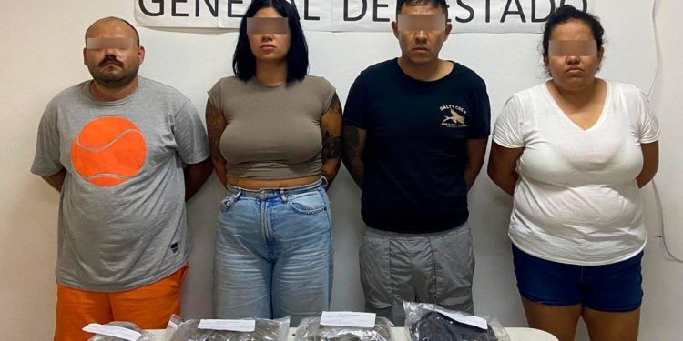 Consigue FGE vinculación a proceso de 5 personas y detiene a otra por narcomenudeo en Tulum y Puerto Morelos