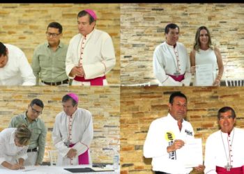 Candidatos al gobierno de Tabasco firman Compromiso por la Paz