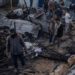 Registran nuevo bombardeo en un campo de refugiados en Rafah; deja 21 personas muertas
