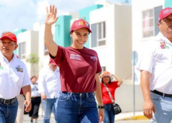 Ana Paty Peralta garantiza mayor seguridad y bienestar para los cancunenses