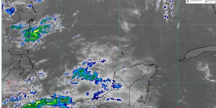 Prevén cielo nublado y lluvias aisladas en Quintana Roo