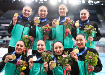 México logra medalla de oro en la final de la Copa Mundial de Natación Artística 2024