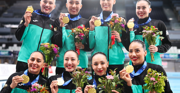 México logra medalla de oro en la final de la Copa Mundial de Natación Artística 2024