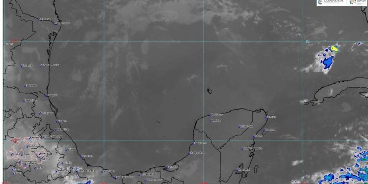 Prevén cielo nublado con lluvias aisladas en Quintana Roo