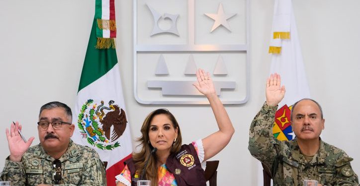 Mara Lezama hace un llamado a la ciudadanía a estar preparados para las temporadas de huracanes