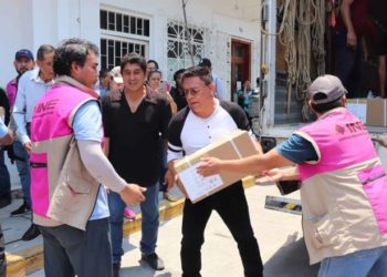 Llegada de boletas electorales a Tabasco para el 2 de Junio