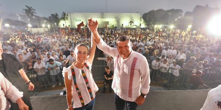 Javier May declara victoria en cierre de campaña: ‘Ya ganamos’, afirma el candidato a la gubernatura de Tabasco