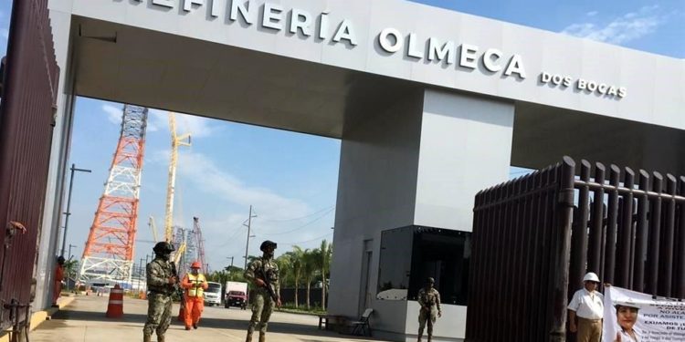 Aún laboran 15 mil Tabasqueños en la Refinería Olmeca de Dos Bocas: CTM