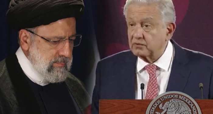 AMLO lamenta la muerte del presidente Ebrahim Raisi y ministro de Relaciones Exteriores de Irán