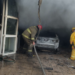 Incendian camioneta en la colonia Indeco de Villahermosa