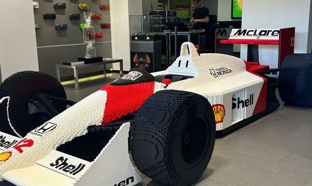 LEGO recrea el fabuloso McLaren de Ayrton Senna
