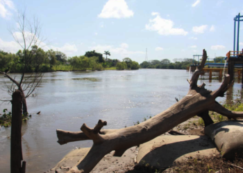 Niveles de ríos en Tabasco afectados por la sequía