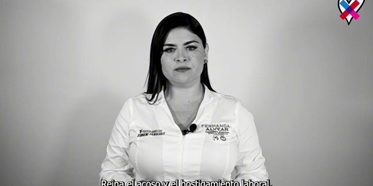 Llama Fernanda Alvear a trabajadores a alzar la voz contra el acoso laboral