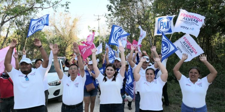 “Fernanda Alvear avanza con fuerza y corazón en Puerto Morelos»