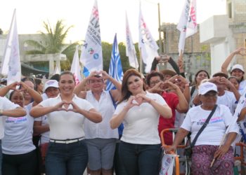 Fernanda Alvear, avanza con paso firme en Puerto Morelos