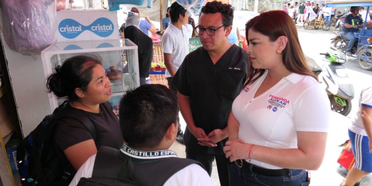«Trabajaremos Unidos por Puerto Morelos: Fernanda Alvear»