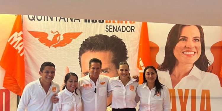 Mujeres chetumaleñas cierran filas a favor de los candidatos de Movimiento Ciudadano