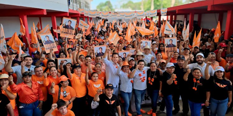 «La Ola Naranja inunda la zona sur de Quintana Roo»