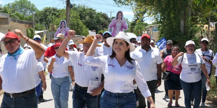 Asegura Fernanda Alvear que la mejor encuesta son los portomorelenses