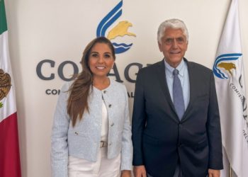 Mara Lezama se reúne con el director general de Conagua para revisión de proyectos estratégicos de agua en QROO