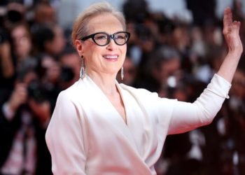 Meryl Streep luce radiante y espectacular en la alfombra roja de Cannes