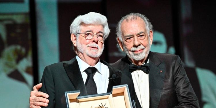 George Lucas recibe el premio Palma de Oro del Festival de Cannes