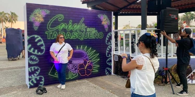 Disfrutan tabasqueños de «Experiencias memorables» en la Feria Tabasco