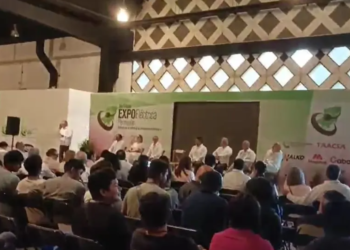 Durante la inauguración de la Expo Eléctrica Peninsular se vivió continuos apagones
