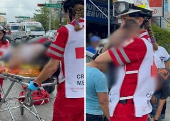 Trágico accidente: Madre es atropellada junto a su bebé en Av Uxmal de Cancún
