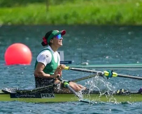 Kenia Lechuga, atleta mexicana se lleva la medalla de bronce en la Copa del Mundo